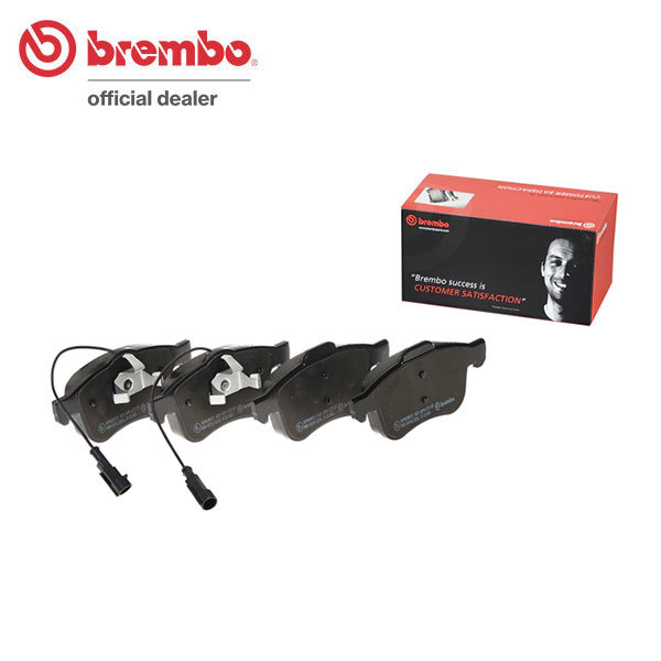 brembo ブレンボ ブラックブレーキパッド フロント用 アルファロメオ アルファ159 93922 H18.2～ 2.2 JTS ～7195450 ATE_画像1