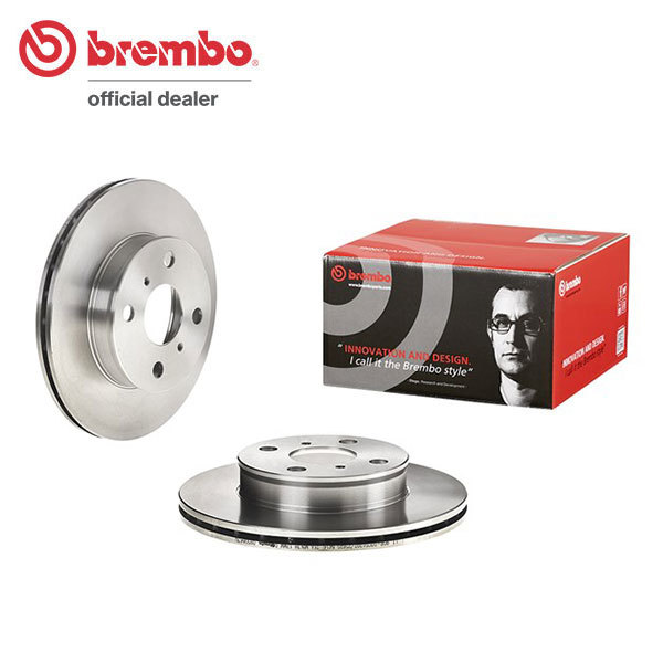 brembo ブレンボ ブレーキローター フロント用 カローラ AE110 EE111 H7.5～H12.8 セダン_画像1