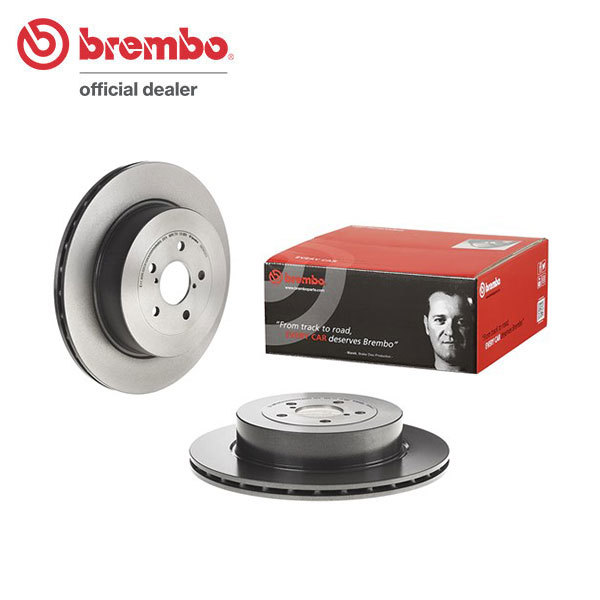 brembo ブレンボ ブレーキローター リア用 インプレッサ GDB H13.9～H14.10 WRX STi プロドライブ Brembo B型 PCD:100_画像1