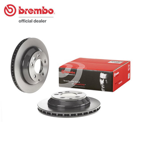 brembo ブレンボ ブレーキローター リア用 ポルシェ カイエン (957) 9PAM5501 H18.12～H22.3 V6 3.6L_画像1