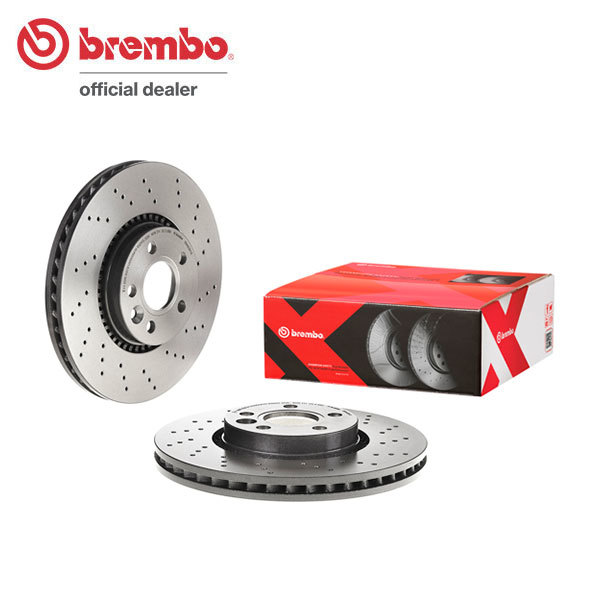 brembo ブレンボ エクストラブレーキローター フロント用 ボルボ XC70 BB6304TXC H21.7～ T6 AWD 16.5インチブレーキ(316mmディスク)_画像1