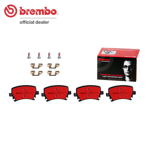brembo ブレンボ セラミックブレーキパッド リア用 フォルクスワーゲン イオス 1FBWA 1FBUB H18.10～H21.11 2.0T/3.2 V6_画像1
