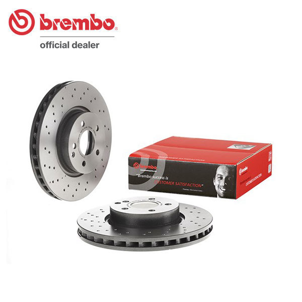 brembo ブレンボ ブレーキローター フロント用 メルセデスベンツ Eクラス (C207) 207336 H26.6～ E250 クーペ