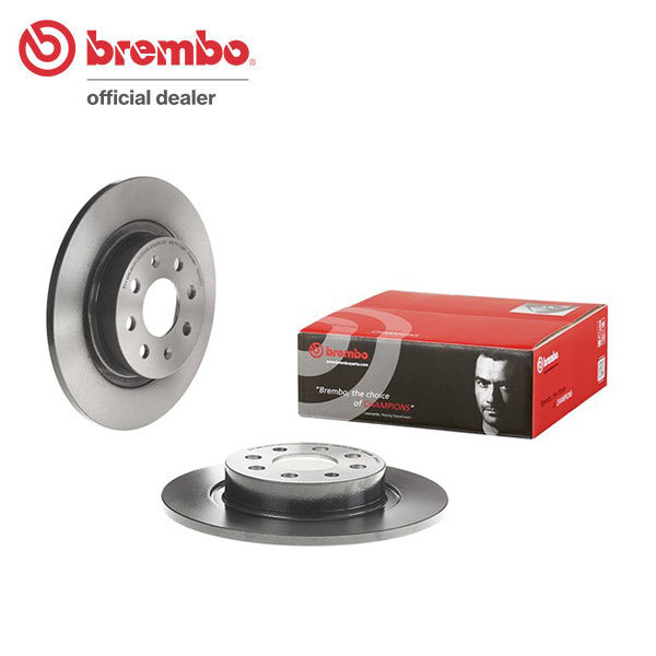 brembo ブレンボ ブレーキローター リア用 フィアット グランデプント 199141 H18.6～ 16バルブ 1.4L_画像1