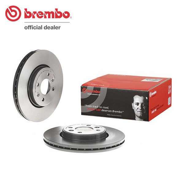 brembo ブレンボ ブレーキローター フロント用 ルノー メガーヌ KMK4M KMF4 H16.6～ 16バルブ ツーリングワゴン 1.6L/2.0L_画像1