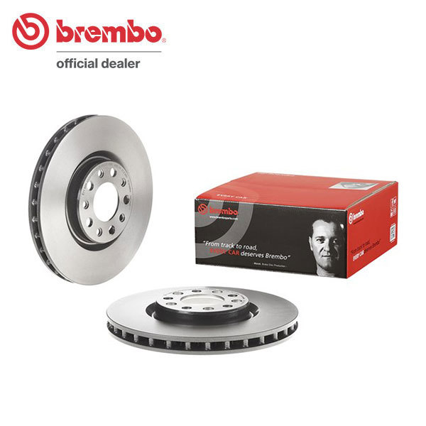 brembo ブレンボ ブレーキローター フロント用 アルファロメオ ジュリア 95220 H29.10～R1.9 ターボ ベースグレード/スーパー 200ps_画像1