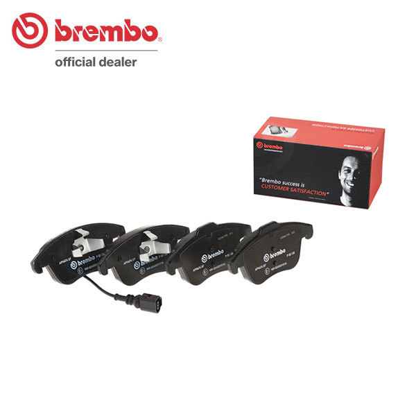 brembo ブレンボ ブラックブレーキパッド フロント用 フォルクスワーゲン ティグアン 5NDFGF H30.8～ TDI 4モーション 2.0L 1ZD_画像1