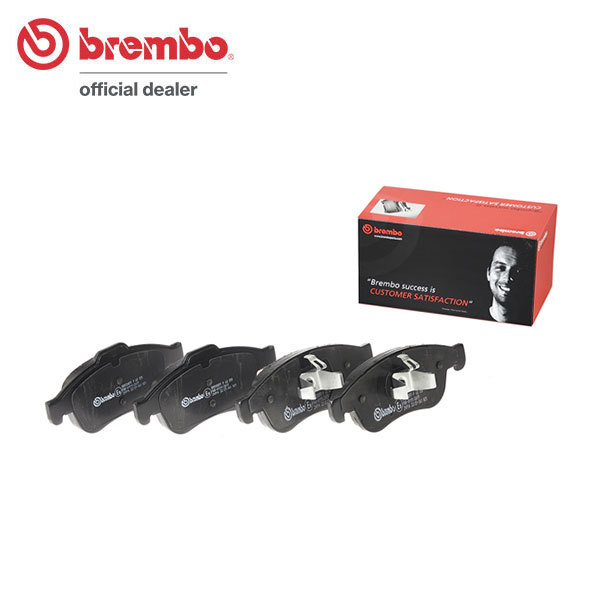 brembo ブレンボ ブラックブレーキパッド フロント用 ルノー キャプチャー 2RH5F H26.1～ ターボ 1.2L_画像1