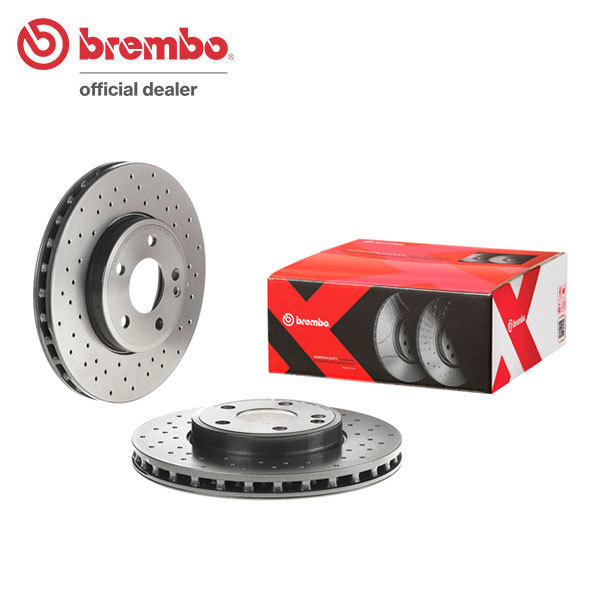 brembo エクストラブレーキローター フロント用 メルセデスベンツ CLAクラス (C117) 117347 H29.7～R1.10 CLA220 4マチック 295×28mm_画像1