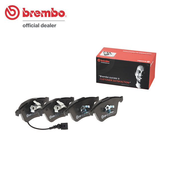brembo ブレンボ ブラックブレーキパッド フロント用 アウディ TTSクーペ 8JCDLF H20.9～ ターボ クワトロ 2.0L