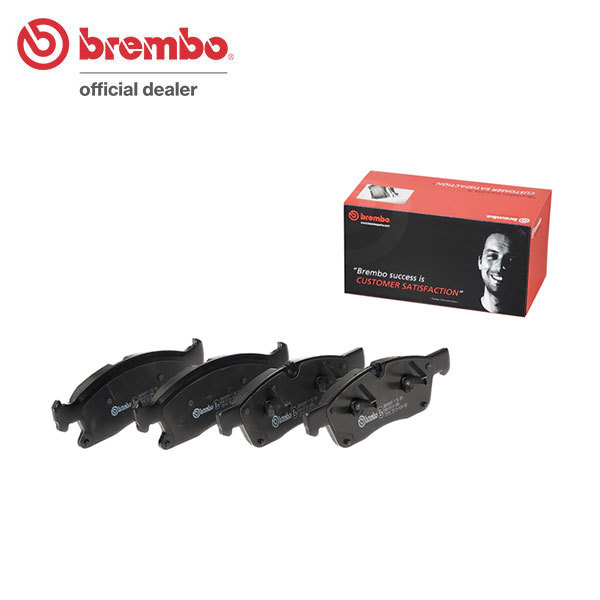 brembo ブラックパッド フロント ベンツ Mクラス (W166) 166024 H24.6～H27.10 ML350 ブルーテック 4マチック AMGスポーツパッケージ含む_画像1