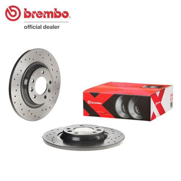 brembo ブレンボ エクストラブレーキローター リア用 プジョー 407 D2 D2Y H17.6～ 2.2 セダン_画像1