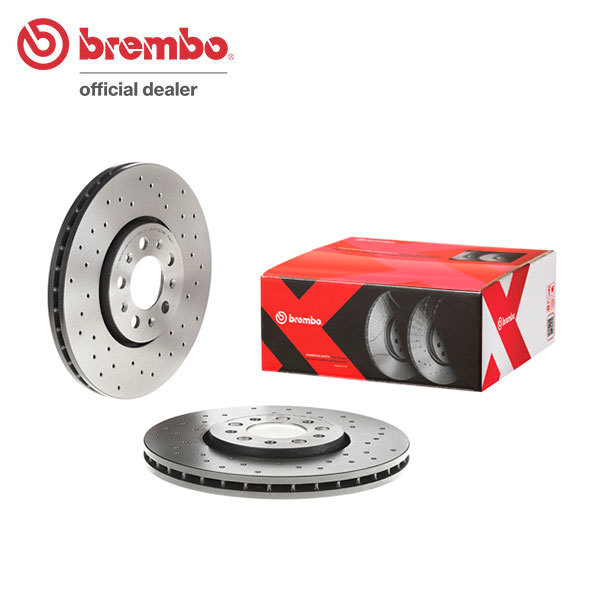 brembo ブレンボ エクストラブレーキローター フロント用 フォルクスワーゲン ポロ 9NBJX H17.12～H21.9 GTI 1.8L_画像1