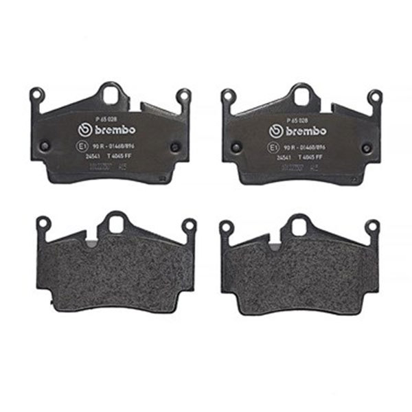 brembo ブレンボ ブラックブレーキパッド リア用 ポルシェ ボクスター (987) 98720 H18.8～H20.10 2.7L