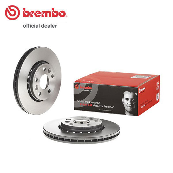 brembo ブレンボ ブレーキローター フロント用 ルノー カングー KWK4M H21.9～ 16バルブ 1.6L_画像1
