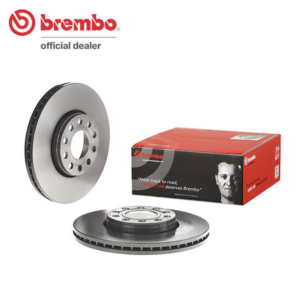 brembo ブレーキローター フロント フォルクスワーゲン パサートワゴン (B5) 3BACKF 3BAPRF H10.4～H13.9 V6 シンクロ 2.8L 3B_X_124108～_画像1