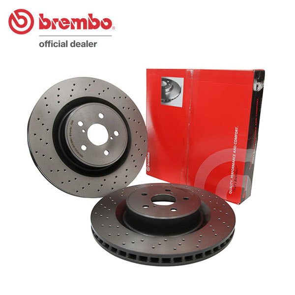 brembo ブレンボ エクストラブレーキローター 1台分セット レガシィB4 BL5 H15.6～H21.5 ターボ 2.0GT STi Brembo