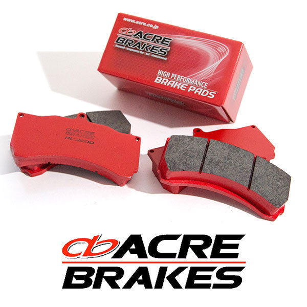 ACRE アクレ ブレーキパッド PC3200 前後セット アリスト JZS147 H5.8~H9.8 FR V 3.0L
