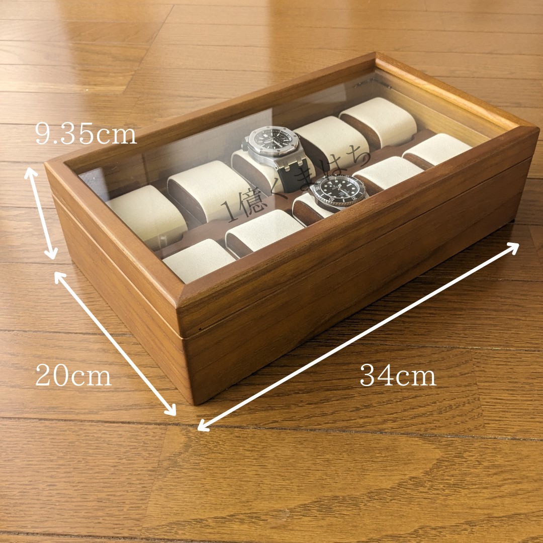 新品】豊岡クラフト(検) ウォッチケース 時計 ケース ボックス 10本