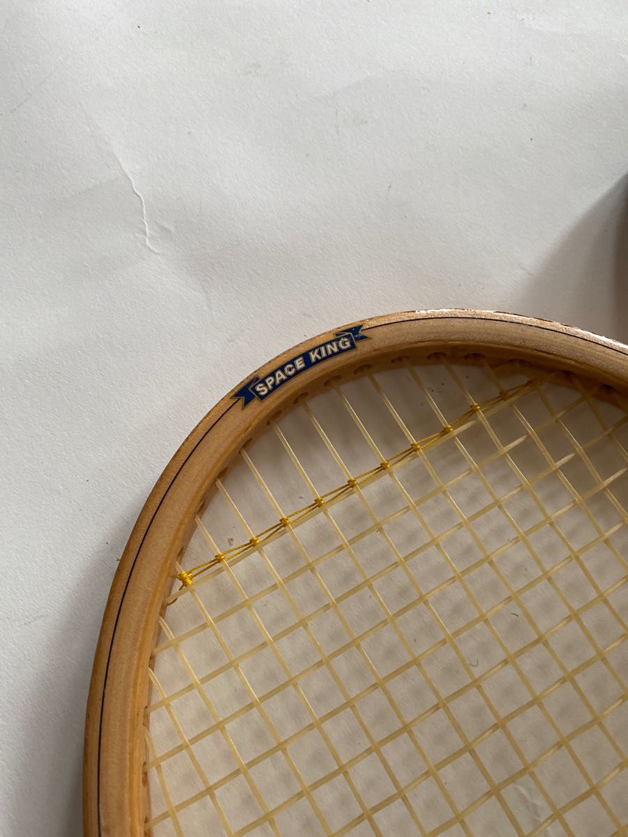 スラセンジャーヴィンテージラケット3本組み 70s ウッドslazenger
