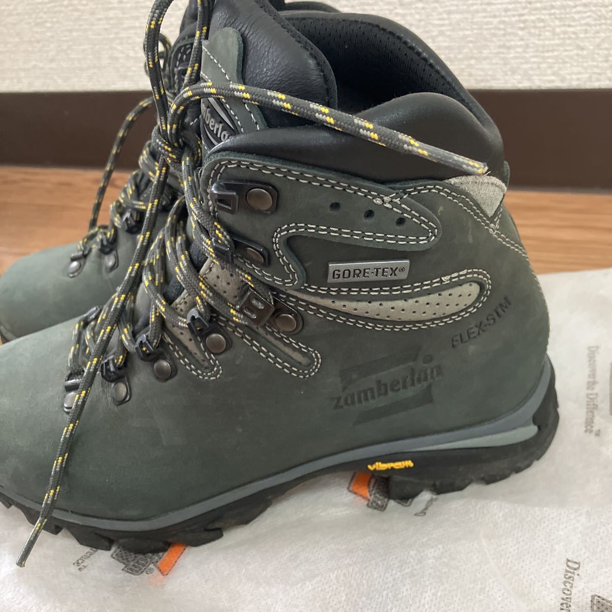 美品】ザンバラン GORE-TEX 登山靴/ブーツ トレッキングシューズ-