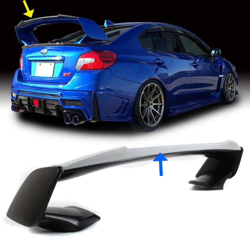 スバル WRX VA STIタイプ トランクウィングスポイラー+トップスポイラー2点セット塗装対応 2015-2020_画像1