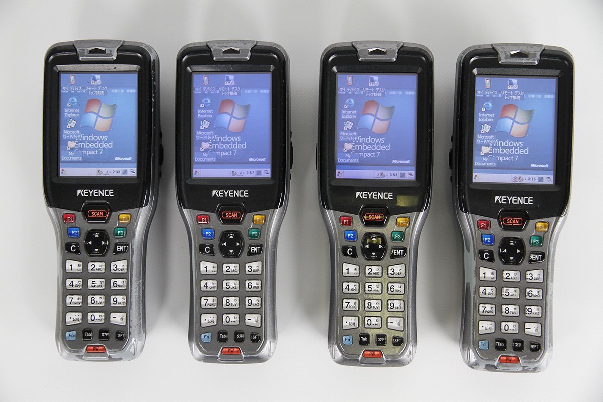 KEYENCE BT-W85 4台セット バーコードリーダー ハンディ KEYENCE BT-W85 4台セット バーコードリーダー ハンディ
