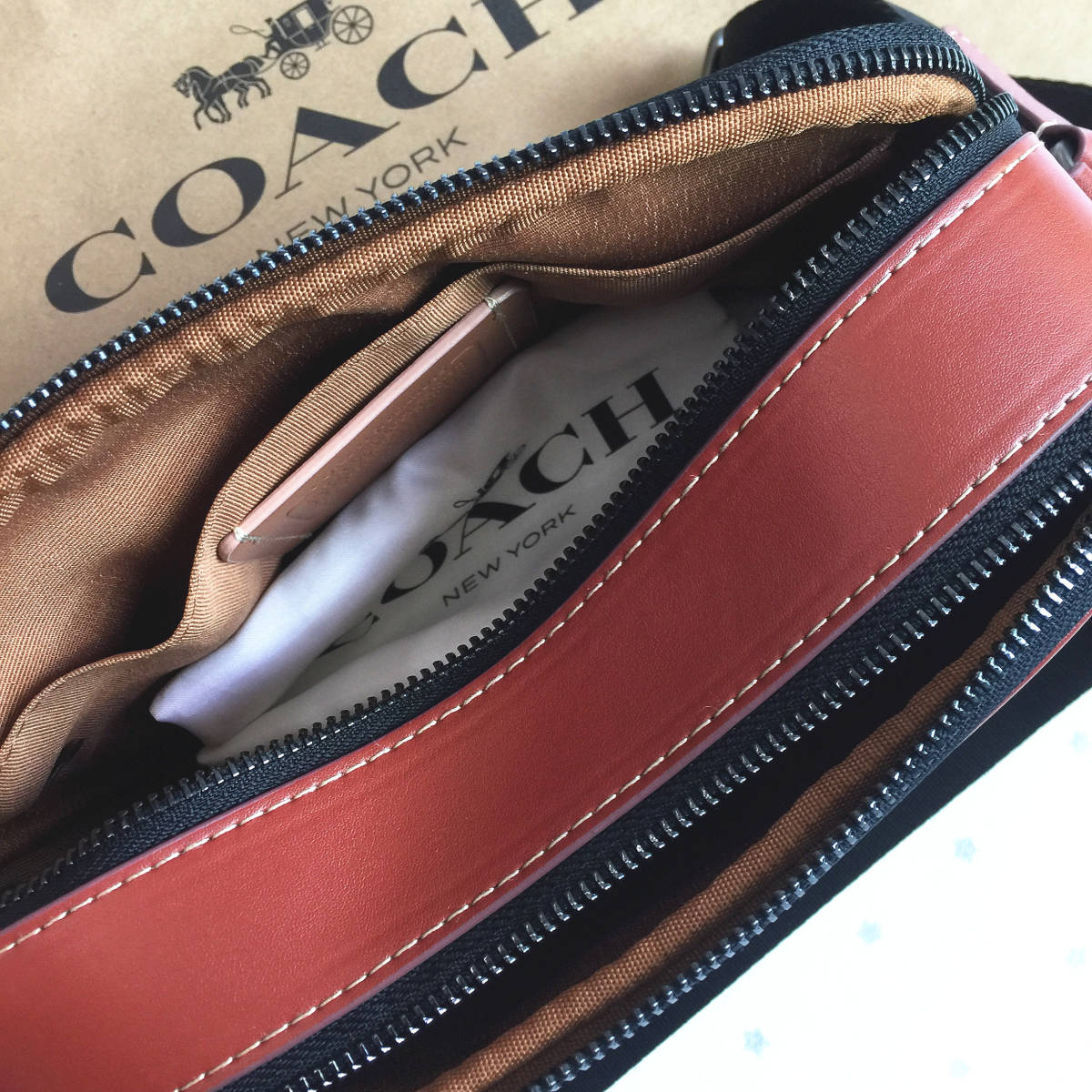 新品未使用】COACH コーチバッグ CE746 Coach x Peanuts スヌーピー
