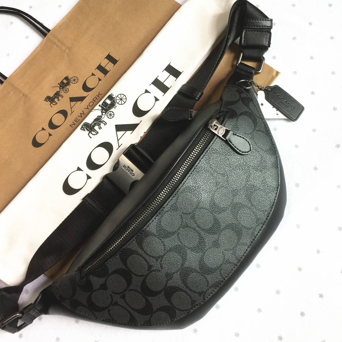 新品未使用】COACH コーチバッグ F78777 ボディーバッグ ベルトバッグ