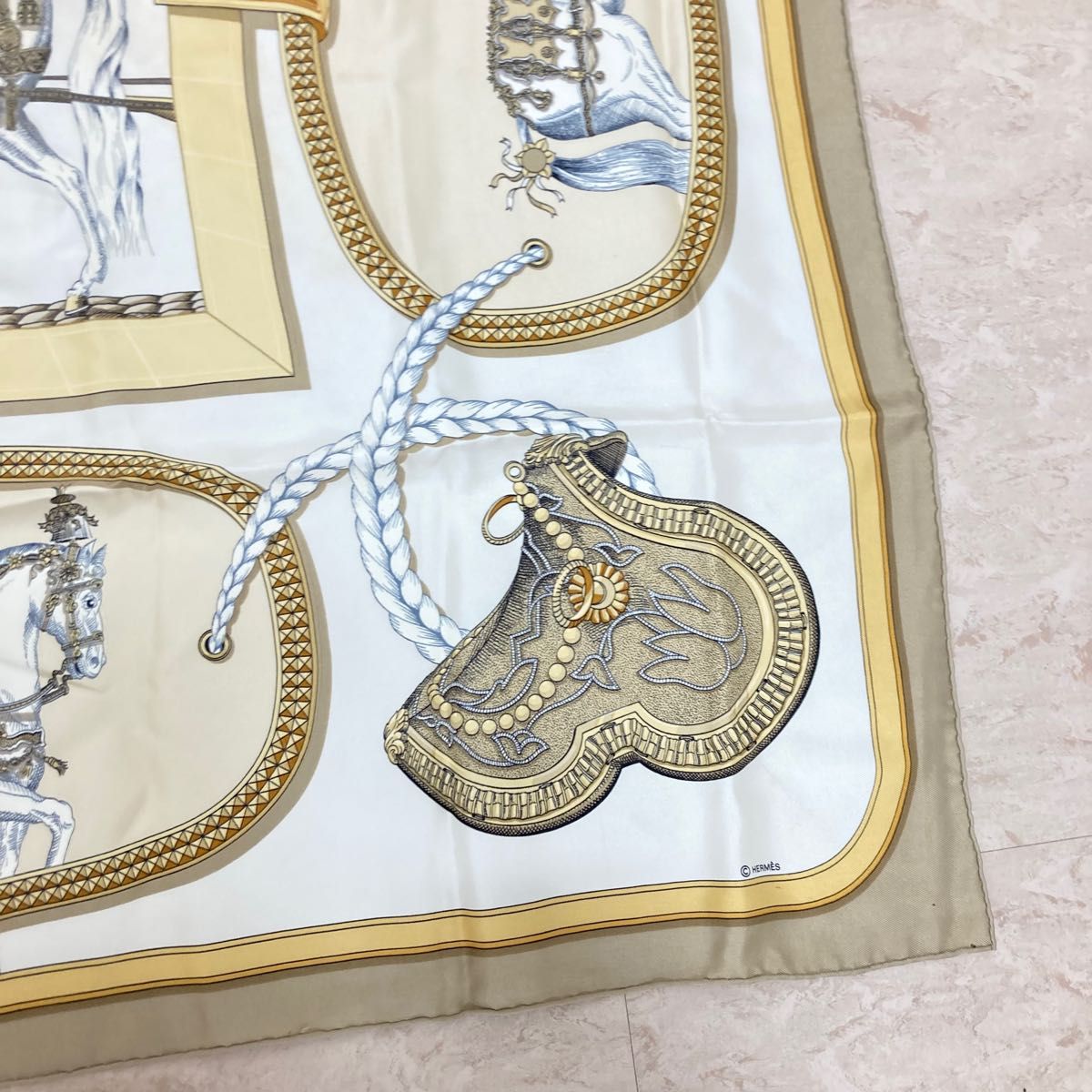 HERMES エルメス スカーフ カレ90 タグあり レディース ブランド 人気