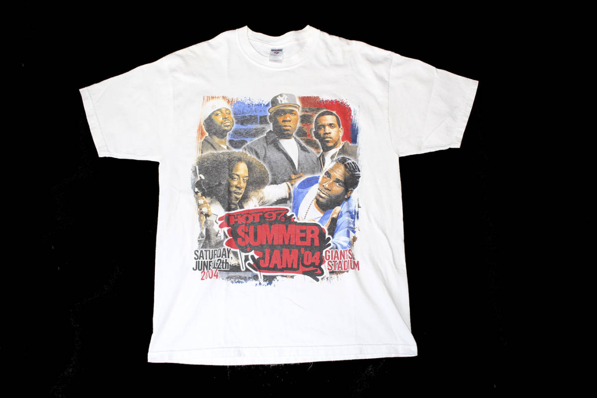 HOT 97 SUMMER JAM 04 TEE SIZE XL RAP TEE izzimideas.com