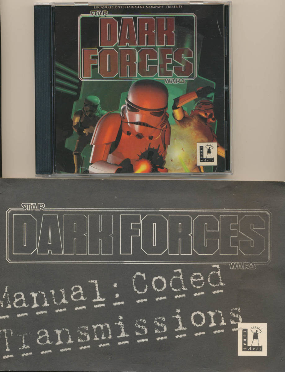 PC/AT CD-ROM　STAR WARS　DARK FORCES_画像1