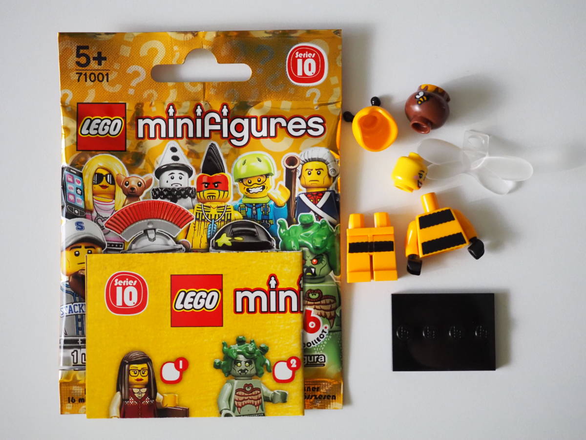 【開封未組立】LEGO レゴ ミニフィギュア シリーズ10 NO.７ バンブルビー・ガール Bumblebee Girl 蜂 ハニーポット minifigures series 10の画像1