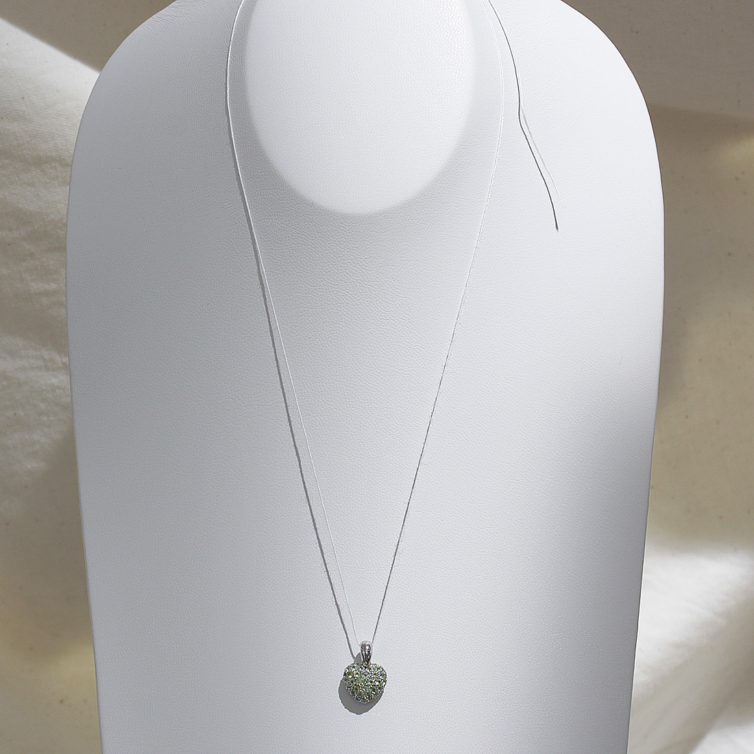 ショパール Chopard ホワイトゴールド 色石 ネックレストップ K18WG