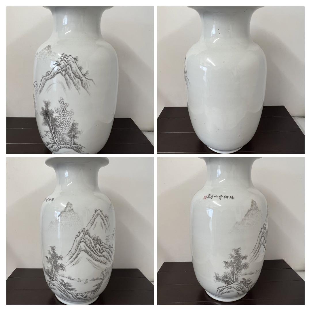 中国古美術 山水花瓶 | www.aafsil.org