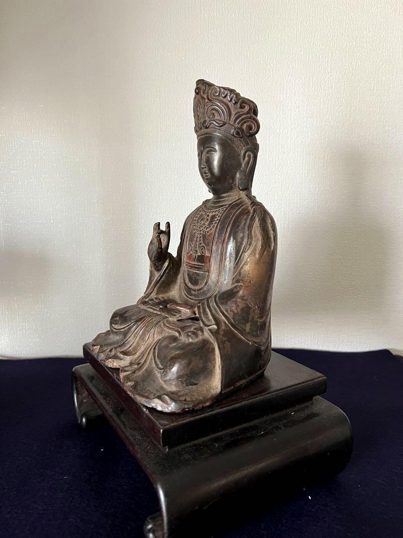 仏像　仏教美術　銅仏  F3-3