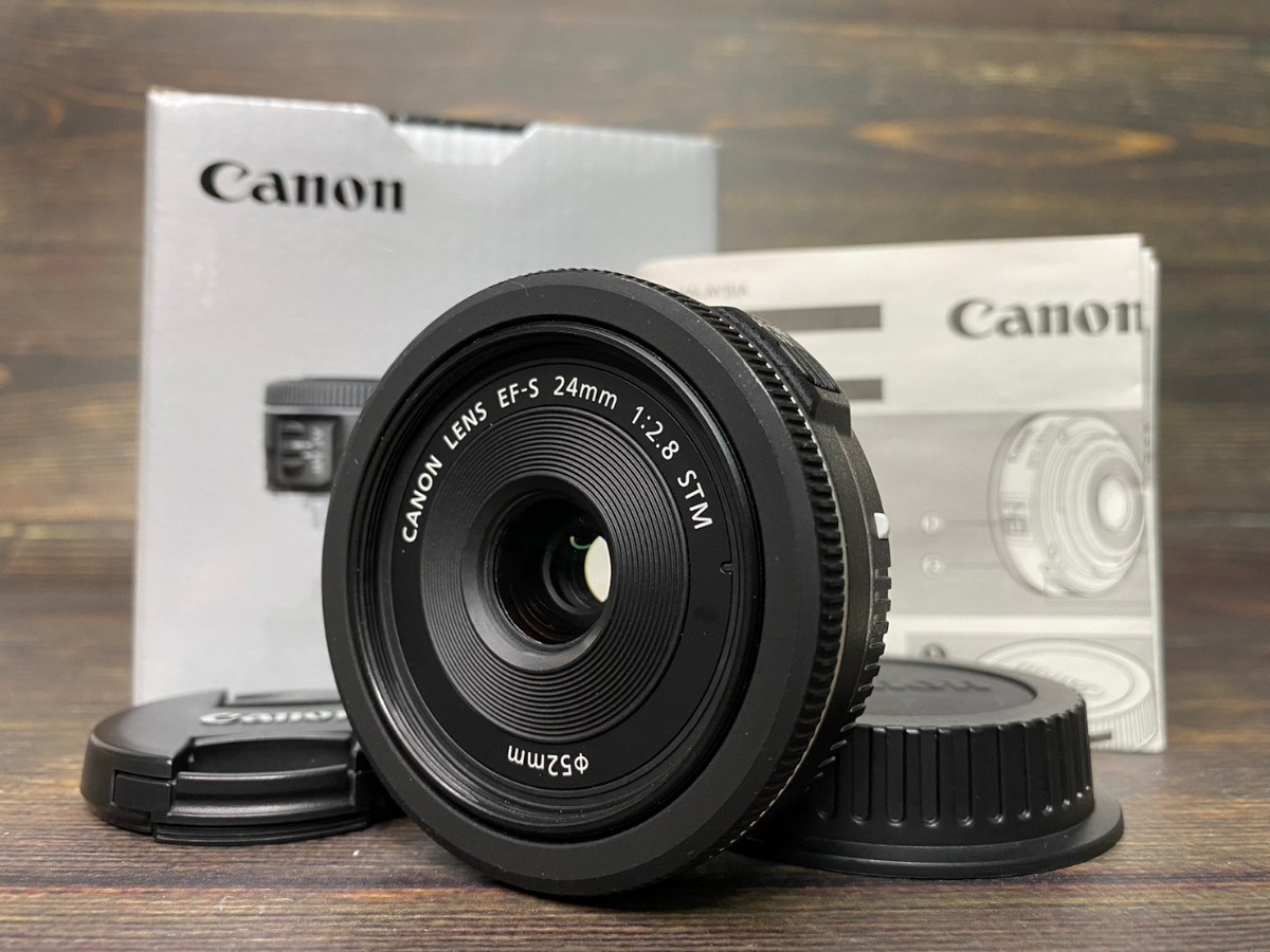 格安新品 Canon単焦点広角レンズ EF-S24mm F2.8 STM APS-C対応