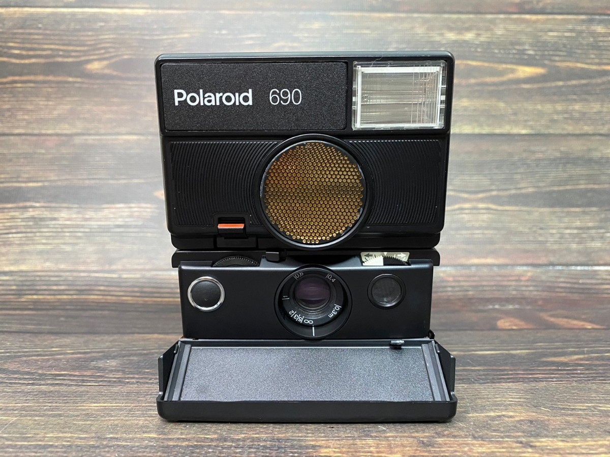 Polaroid ポラロイド 690 インスタントカメラ 説明書 元箱付き #7