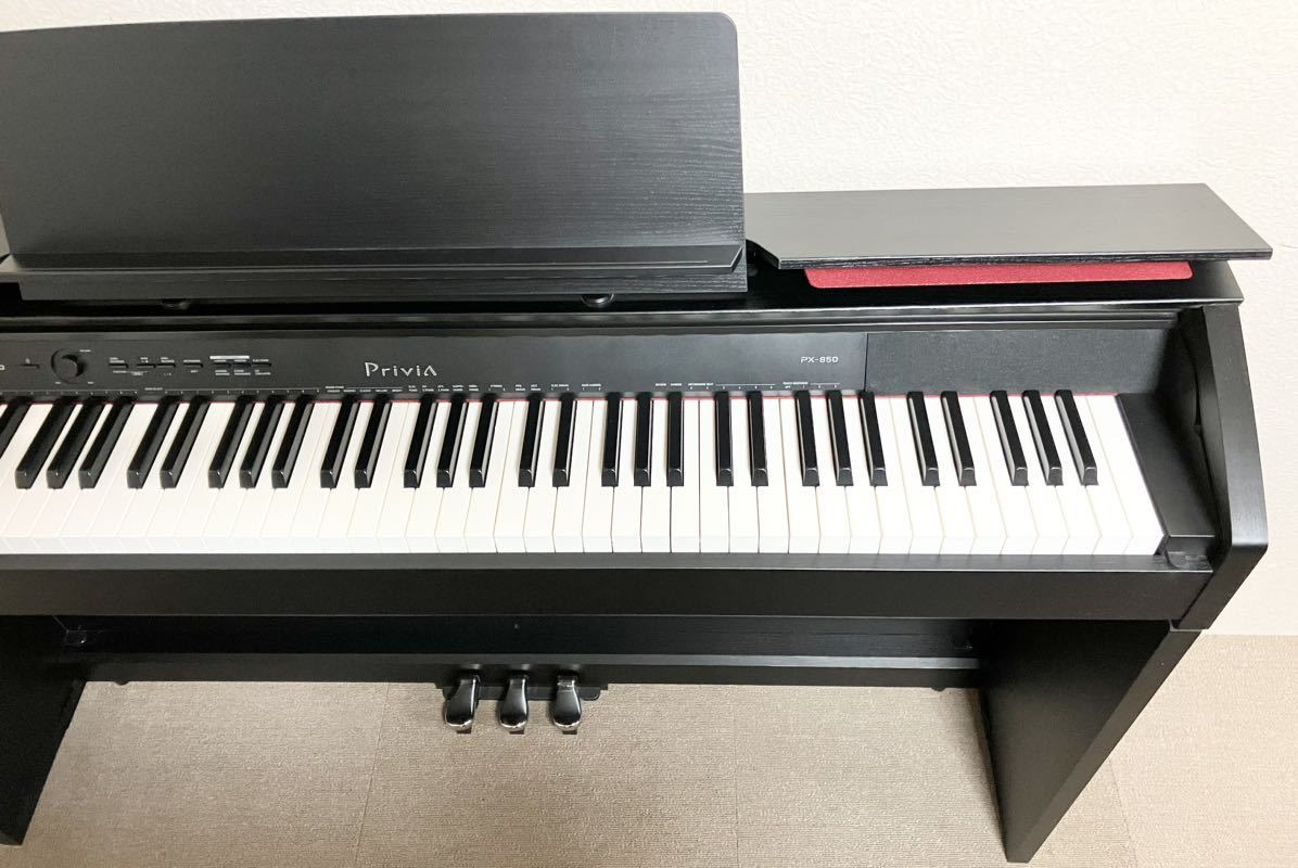 美品】CASIO 電子ピアノ PX-850BK 【無料配送可能】 | activoskateshop.com