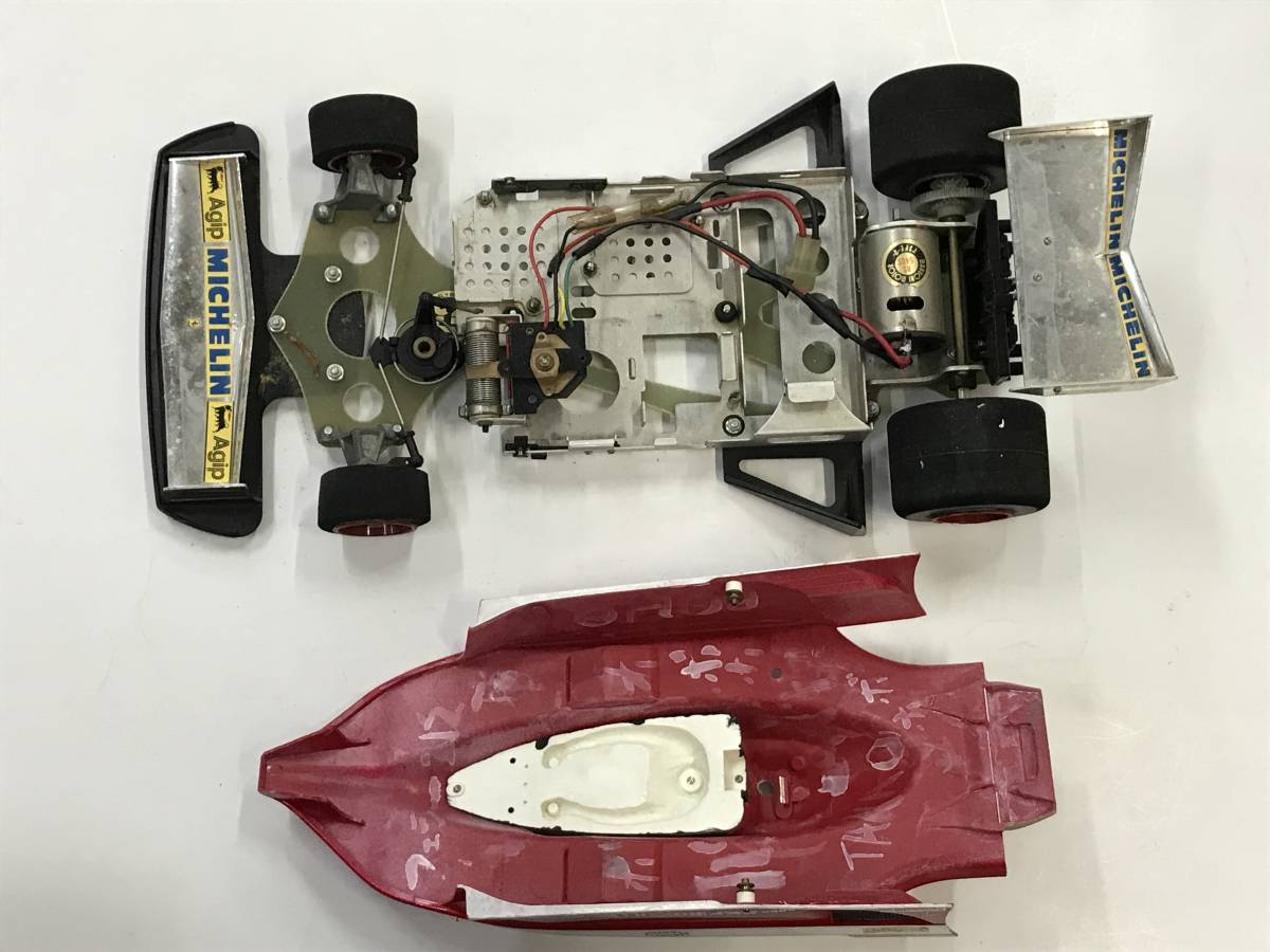 ジャンク 当時物 タミヤ 1/10 フェラーリ 312T3 リジェJS9マトラ