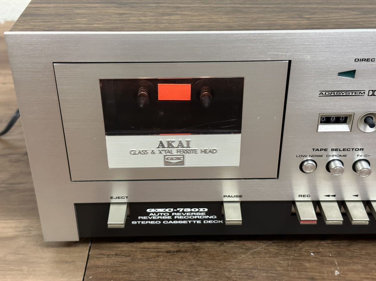 AKAI GXCD カセットデッキ オーディオ 音響機器 アカイ