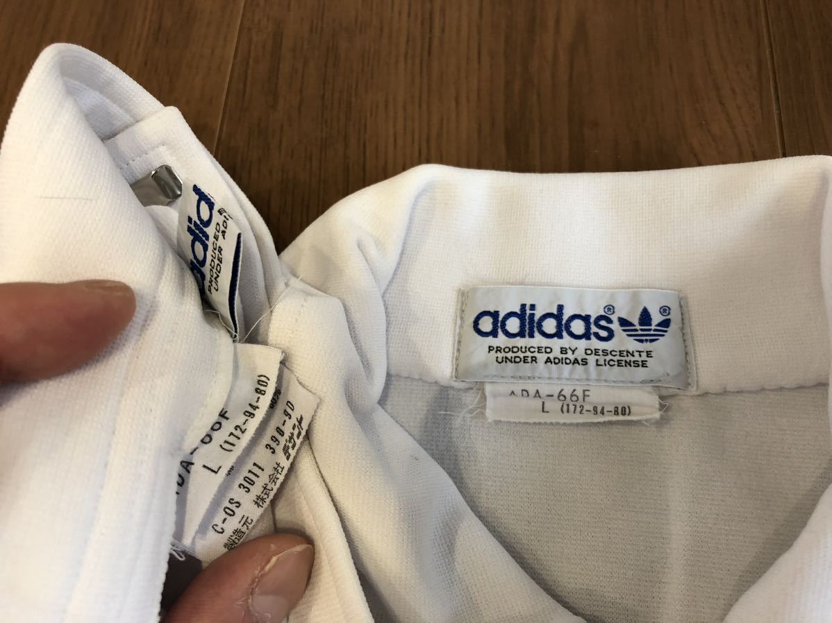 希少! 70s adidas アディダス デサント メタルボタン トラック