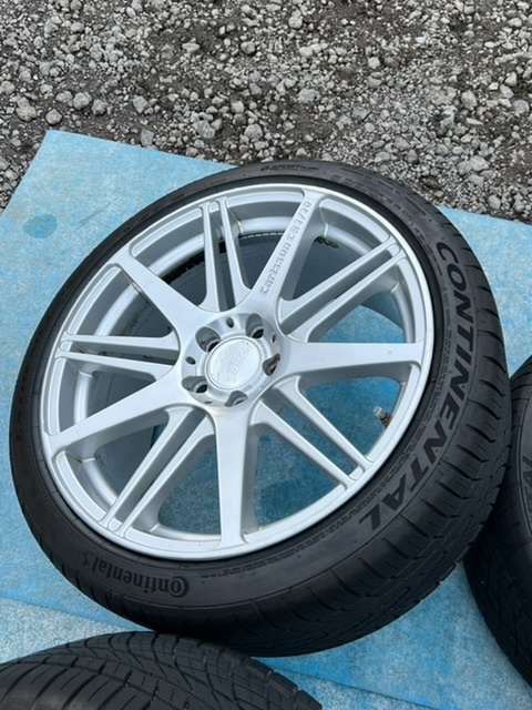 ホイール付タイヤ4本セットCARLSSON CR1/10 純正 ドイツ 9.5J