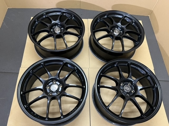 ホイール４本セット ENKEI PF01 RACING 18×7.5J+45 PCD100 (日本製