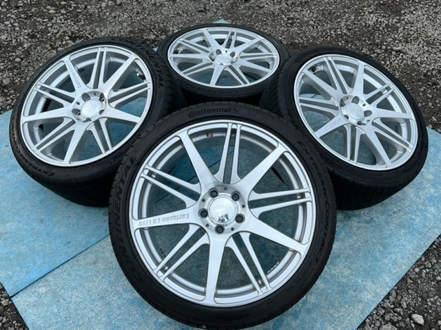ホイール付タイヤ4本セットCARLSSON CR1/10 純正 ドイツ 9.5J