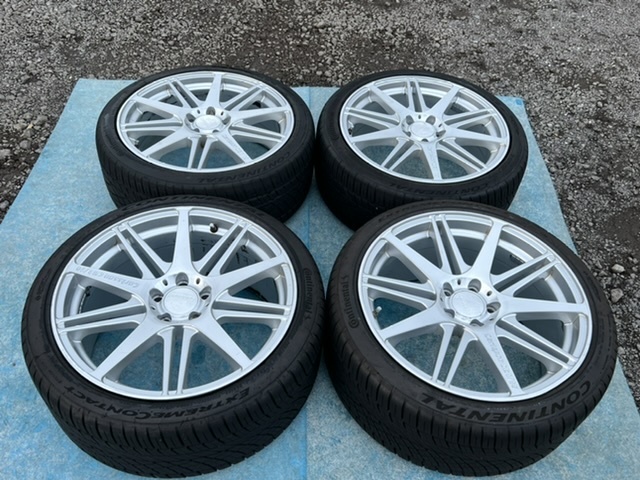 ホイール付タイヤ4本セットCARLSSON CR1/10 純正 ドイツ 9.5J