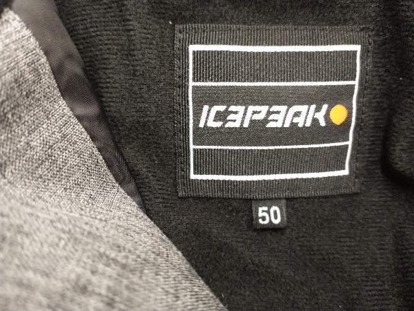 ICEPEAK スノーボードジャケット メンズ Lサイズ (グレー×オレンジ) /中古品_画像3