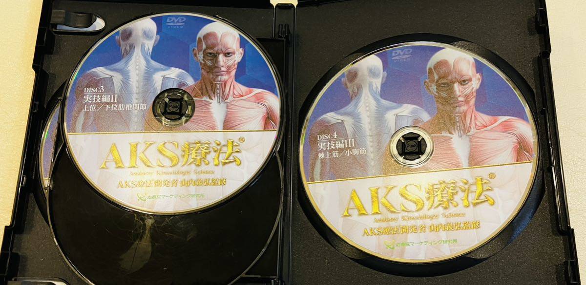 限定sale【7枚組/テキスト付/良品】山内義弘 AKS療法(R)痛み消失の絶対方程式 DVD/整体 理学療法 整骨院 手技DVD 柔道整復師 整形外科3_画像5