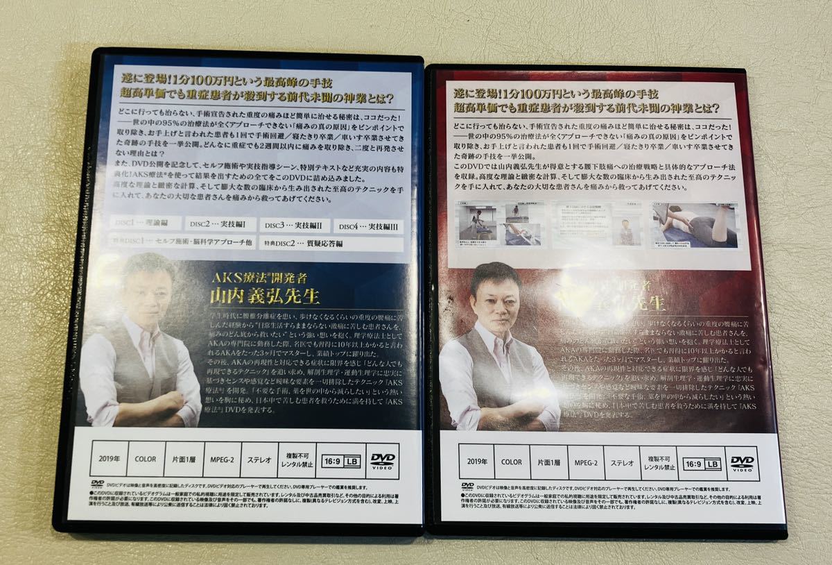 限定sale【7枚組/テキスト付/良品】山内義弘 AKS療法(R)痛み消失の絶対方程式 DVD/整体 理学療法 整骨院 手技DVD 柔道整復師 整形外科3