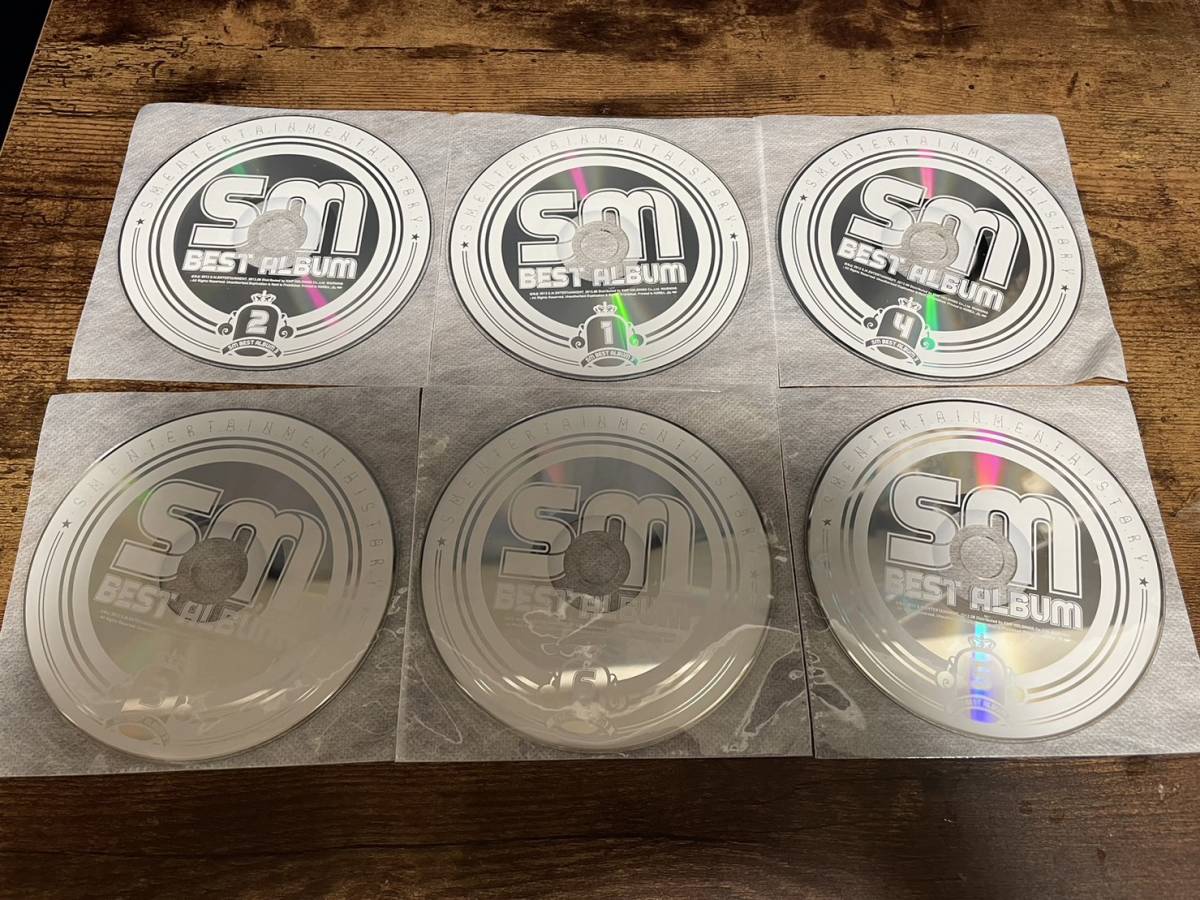 CD「SM BEST ALBUM 3」韓国K-POP東方神起 少女時代 6枚組●_画像1